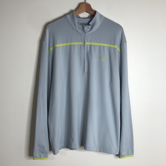Callaway Quarterzip Pullover Men's Gray Weather Series size XL - Picture 1 of 10